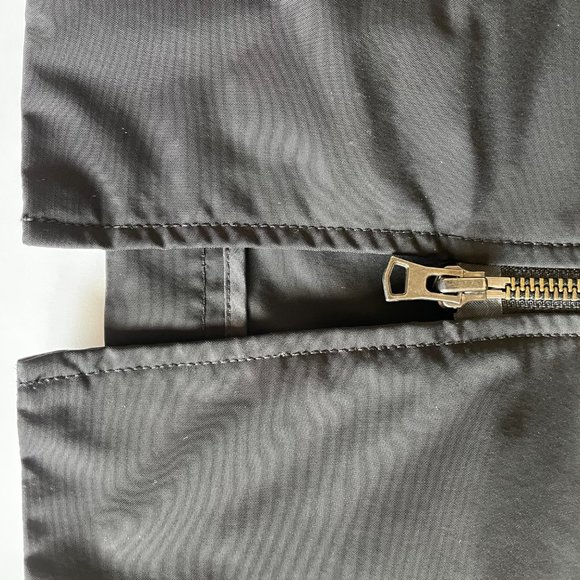 Theory black zip front jacket size large - Picture 8 of 15